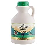 St Lawrence Gold Organic Maple Syrup 500ml - Canadian Amber Maple Syrup 660g - Sugar Syrup Alternative for Cocktails and Coffees - Ideal for Pancakes, Waffles and as a BBQ Glaze - Gluten Free, Vegan