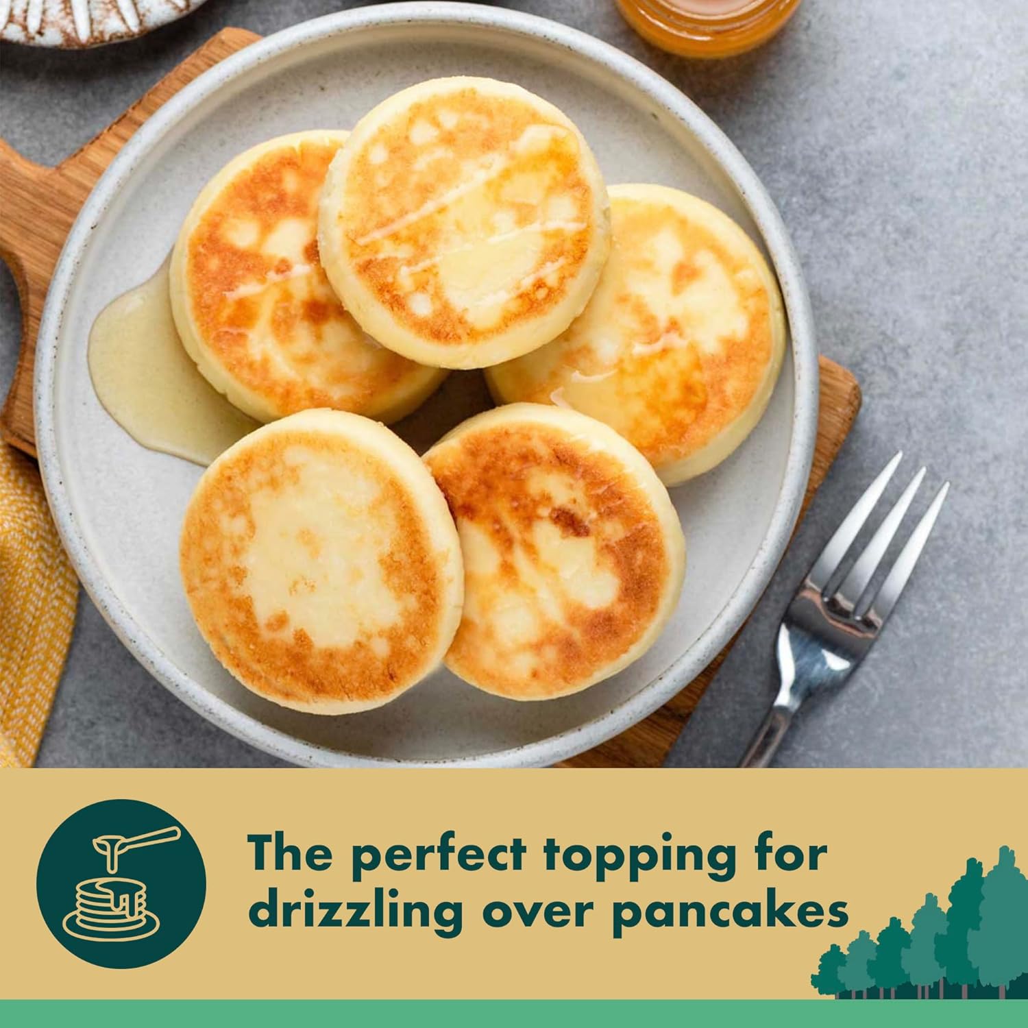 St Lawrence Gold Organic Maple Syrup 500ml - Canadian Amber Maple Syrup 660g - Sugar Syrup Alternative for Cocktails and Coffees - Ideal for Pancakes, Waffles and as a BBQ Glaze - Gluten Free, Vegan-3