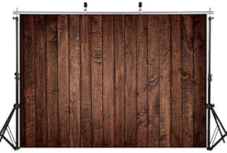 AIIKES 7x5FT Brown Wood Backdrop Wooden Photography Backdrop Newborn Photography Backdrop Birthday Backdrop Wooden Floor Photo Backdrop Studio Backdrop 11-030