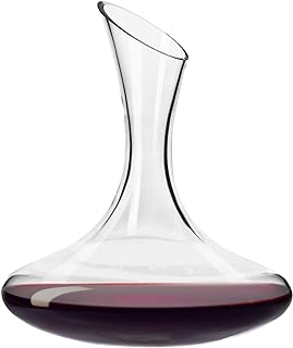 KROSNO Red Wine Decanter Carafe Glass | 1500 ML | Avant-Garde Collection | Perfect for Home, Restaurants and Kitchen Unit | Glass Water Jug, Large Wine Decanters and Carafes