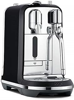 Nespresso Creatista Plus Coffee Machine by Sage, Capsule Espresso Machine, SNE800, Black Truffle