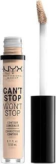 NYX Professional Makeup Can'T Stop Won'T Stop Full Coverage Concealer -Light Ivory, 3.50 ml