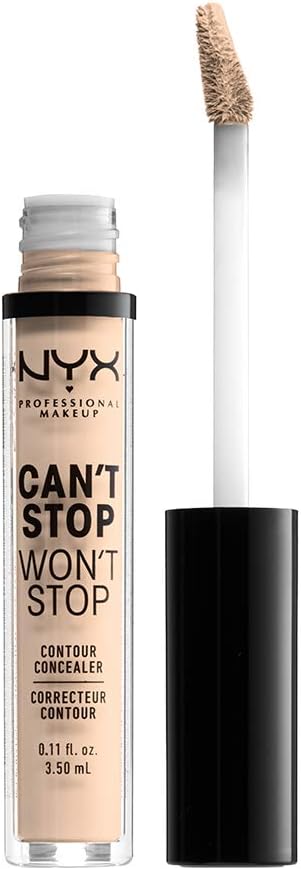 NYX Professional Makeup Can'T Stop Won'T Stop Full Coverage Concealer -Light Ivory, 3.50 ml-0