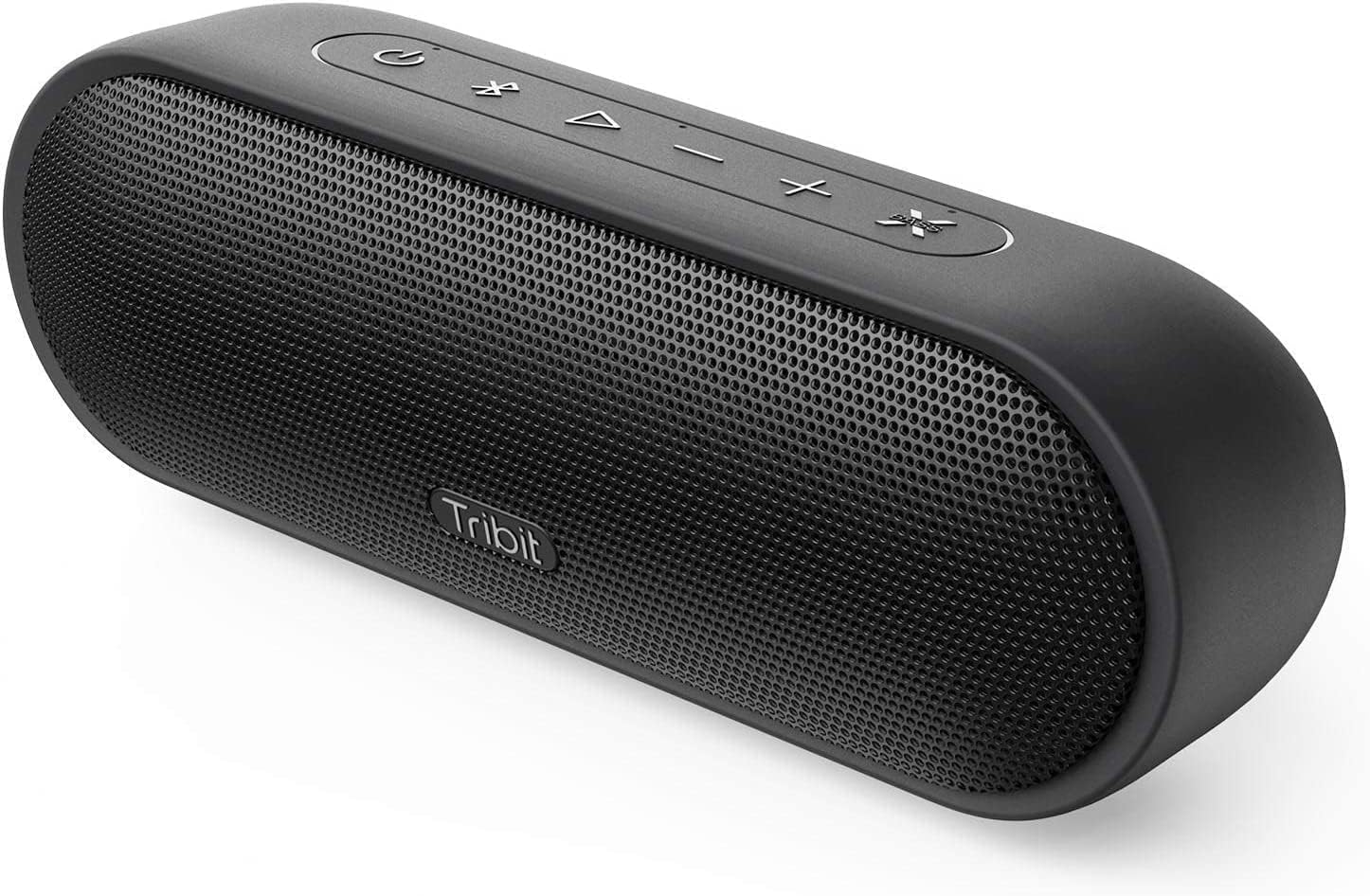 Tribit Upgraded Bluetooth Speaker MaxSound Plus 24W Portable Wireless Speakers with Bluetooth 5.0,Type C,Exceptional XBass,Audiobook EQ,IPX7 Waterproof,20-Hour Playtime,100ft Bluetooth Range-0