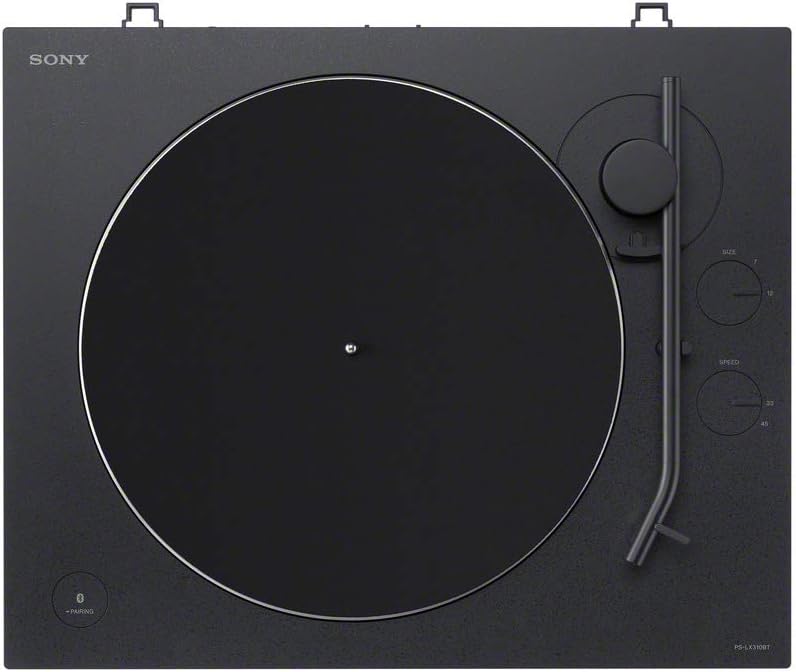 Sony PS-LX310BT Bluetooth Turntable with built-in Phono Pre-Amp, 2 speeds and 3 gain modes, Black-9