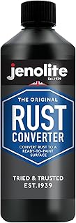 JENOLITE Rust Converter Liquid | 500ml | RUST INHIBITOR & RUST TREATMENT | Rust Remedy Rust Remover For Metal | Rust Converter for Cars | Converts Rust Into Stable, Primed & Ready-to-Paint Surface