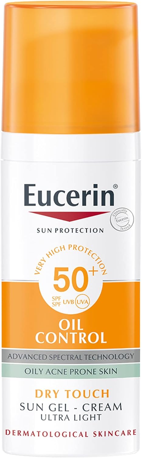 Eucerin Sun Protection Oil Control SPF50+ Dry Touch Gel-Cream for Acne Prone Skin, 50ml-4