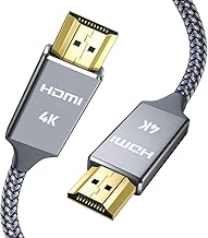 4K HDMI Cable 2M（2pack）HDMI Lead-Snowkids Ultra High Speed 18Gbps HDMI 2.0 Cable 4K@60Hz Compatible Apple/Fire TV, 3D Support,Ethernet, Video 4K UHD 2160p, HD 1080p, PS3/PS4/PC/Blu-ray player