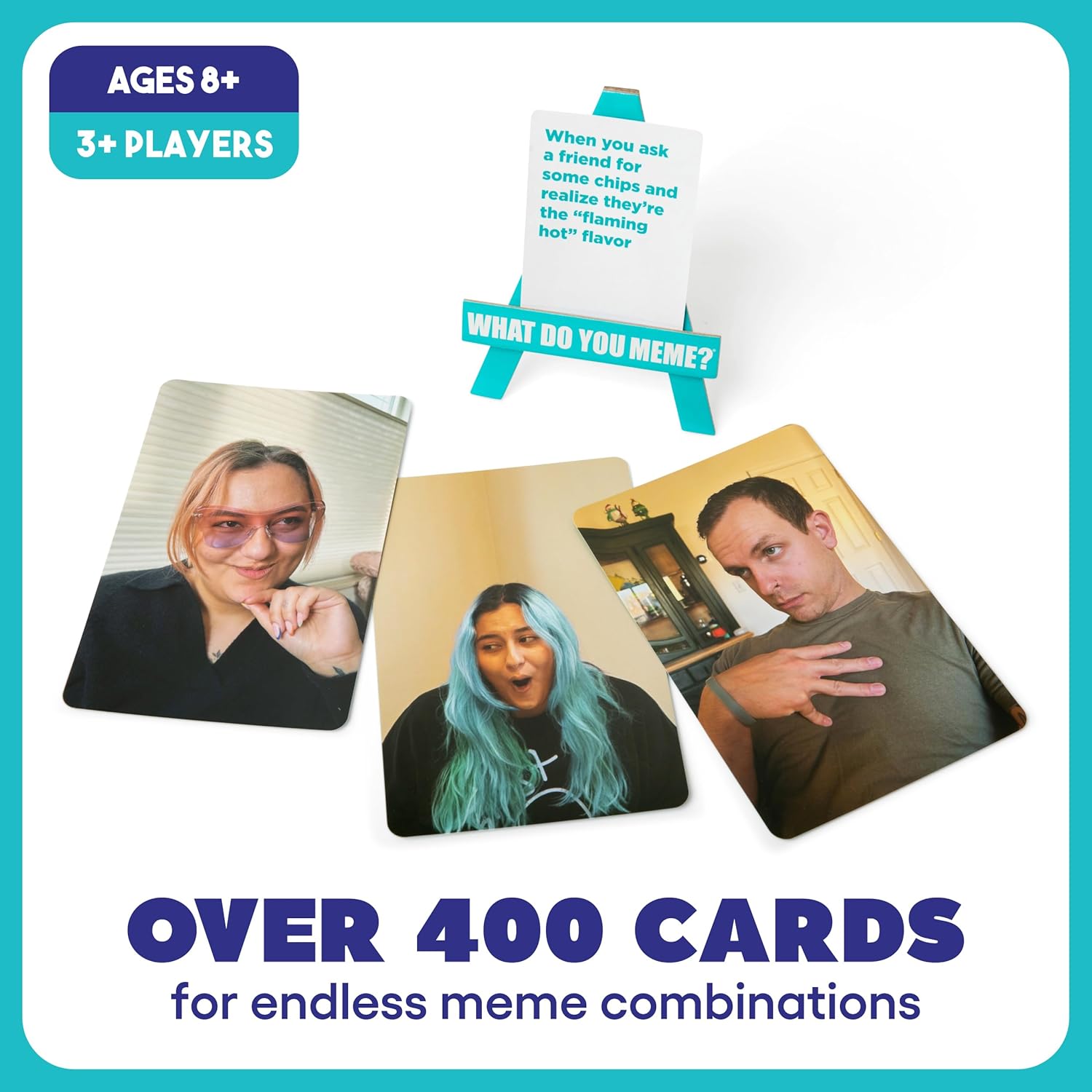 WHAT DO YOU MEME? Family Edition - The Hilarious Family Party Card Game For Meme Lovers-4