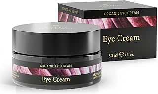 Lifting ORGANIC Eye Cream for Dark Circles and Puffy Eyes 30ml – Anti Wrinkle Face Cream with Argan Oil, Aloe Vera, Hyaluronic Acid + Vitamin E – Satin Naturel Vegan Skin Care Made in Germany