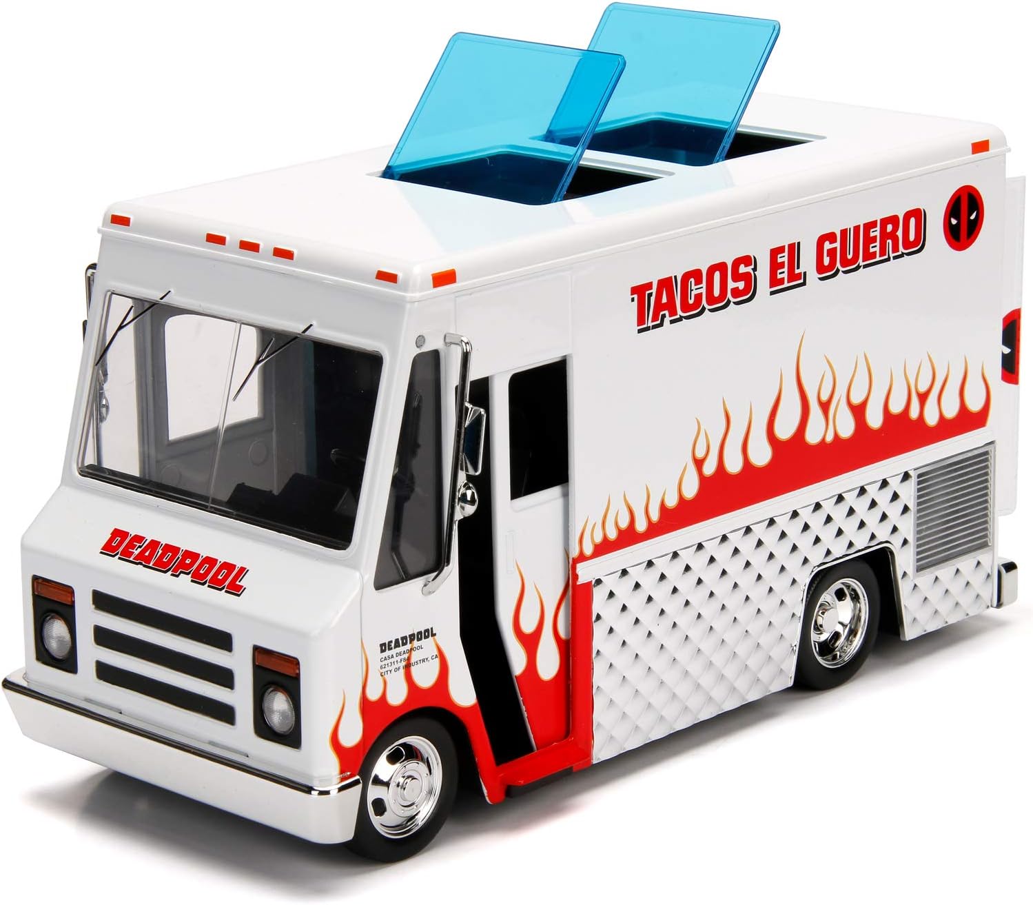 Jada 253225000 Marvel Deadpool Food Truck 1:24-1