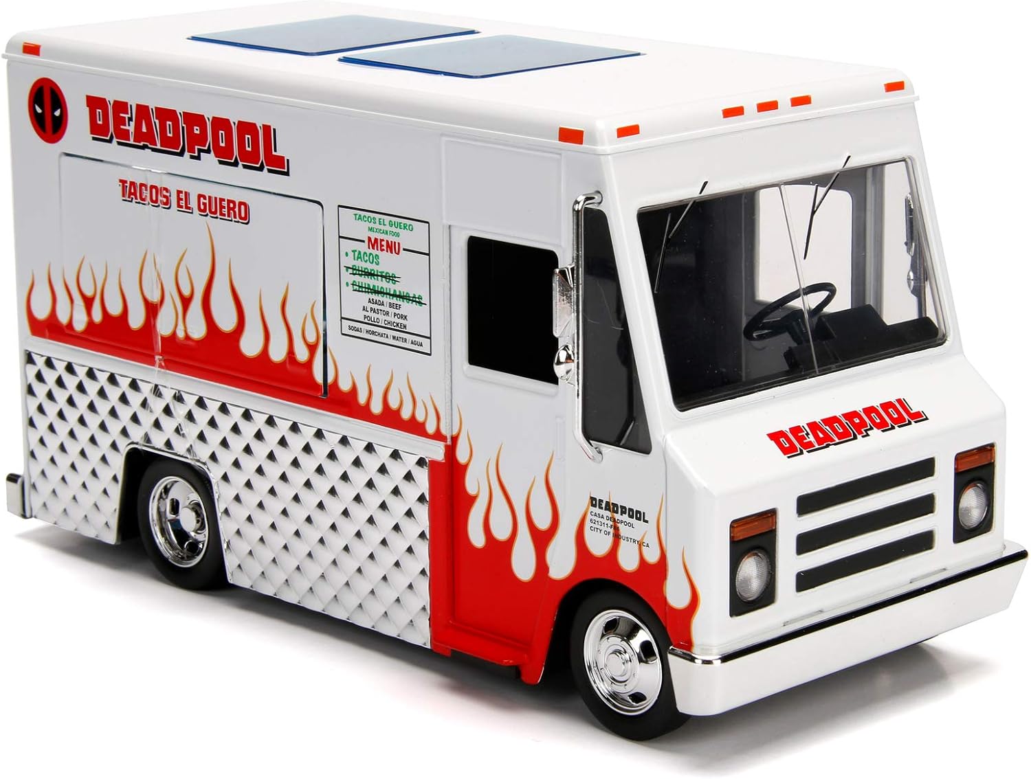 Jada 253225000 Marvel Deadpool Food Truck 1:24-11