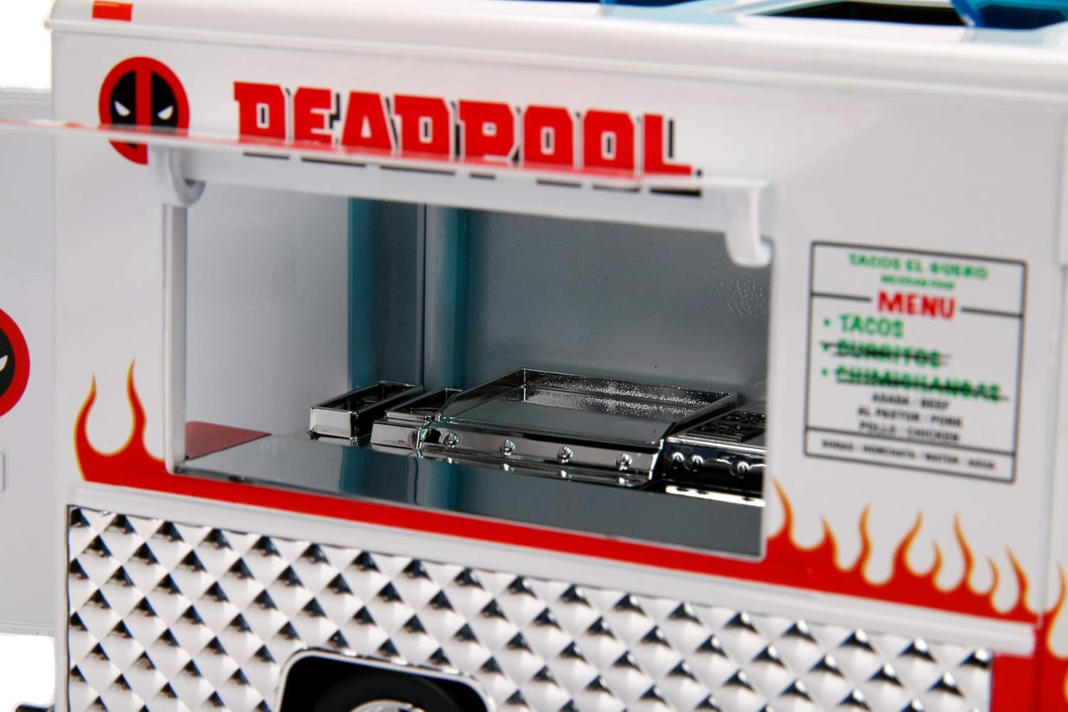 Jada 253225000 Marvel Deadpool Food Truck 1:24-3