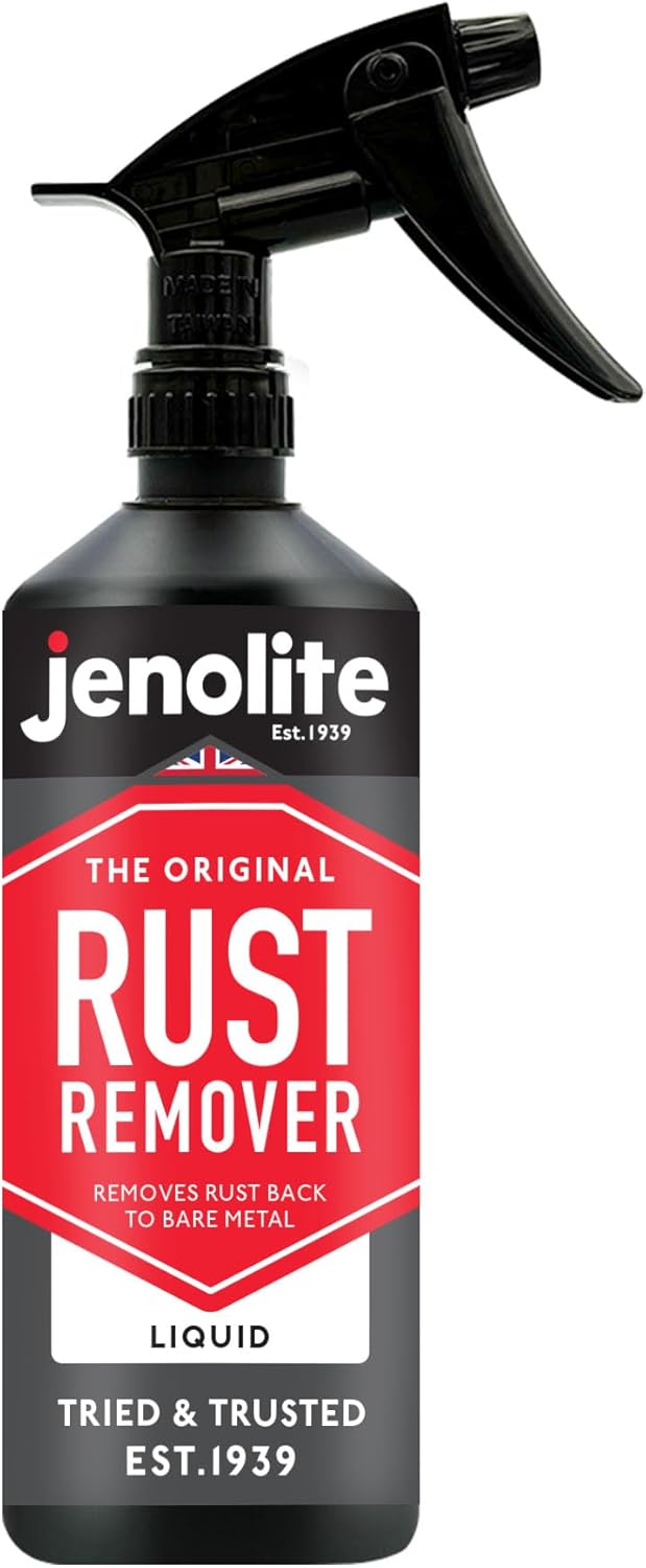 JENOLITE Rust Remover Trigger Spray | Easy Application | Fast Acting Rust Treatment | Removes Rust Back To Bare Metal | 500g-1