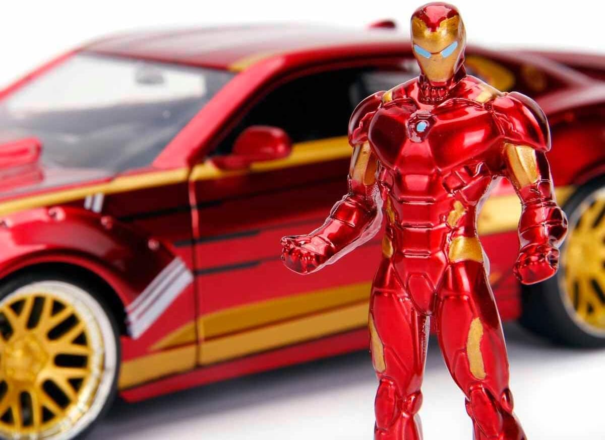 MARVEL IRONMAN 2016 CHEVY CAMARO SS 1:24 SCALE DIE-CAST CAR-3