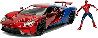 Jada Marvel Spiderman 2017 ford gt 1:24 scale die-cast car