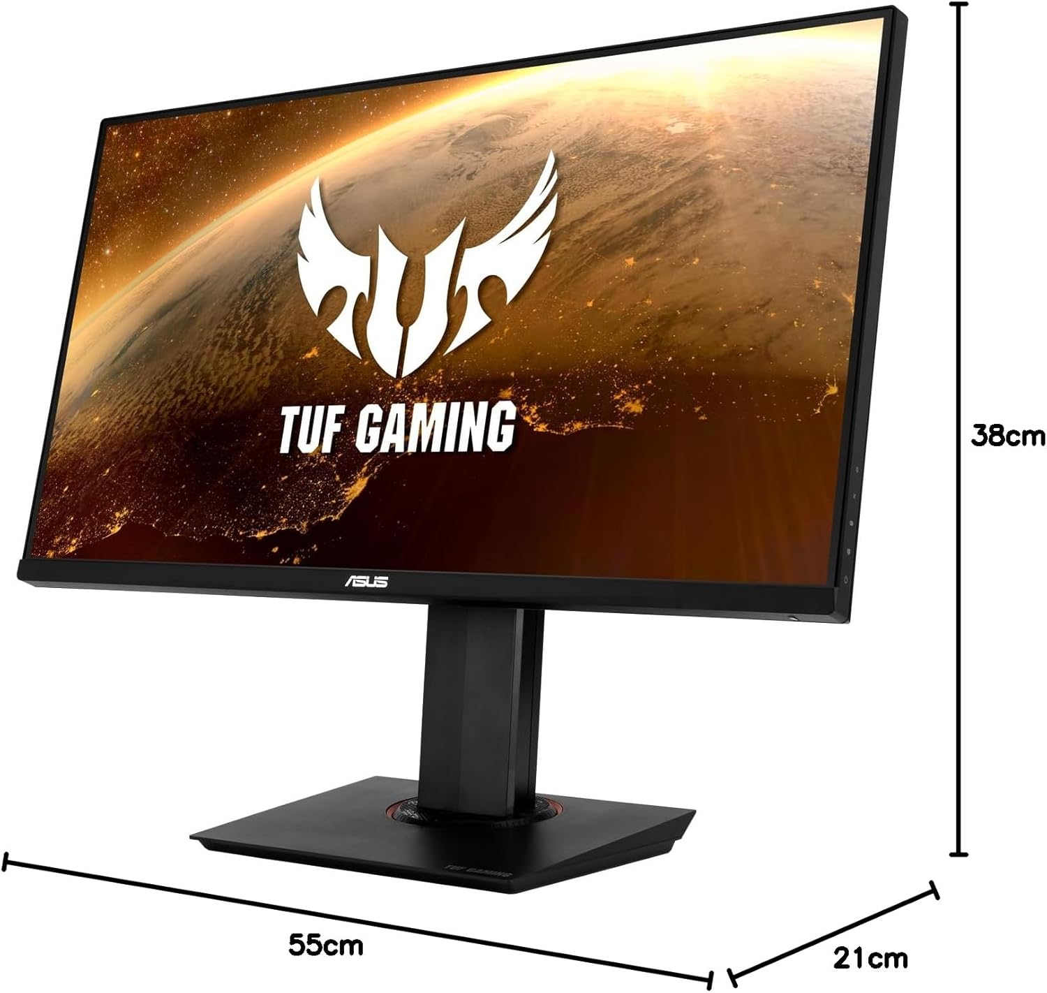 ASUS TUF Gaming VG289Q, 28 Inch4K (3840x2160) Gaming monitor, IPS, 90% DCI-P3, DP, HDMI, FreeSync, Low Blue Light, Flicker Free, Shadow Boost, HDR 10, Black-12