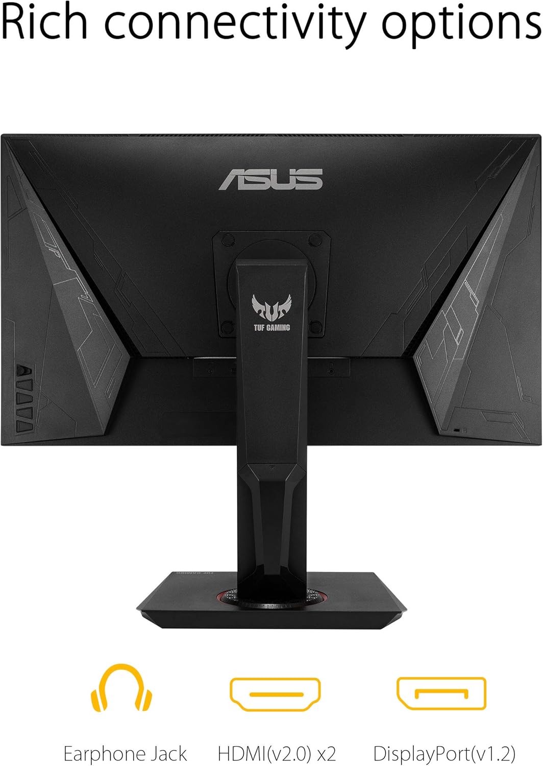 ASUS TUF Gaming VG289Q, 28 Inch4K (3840x2160) Gaming monitor, IPS, 90% DCI-P3, DP, HDMI, FreeSync, Low Blue Light, Flicker Free, Shadow Boost, HDR 10, Black-4