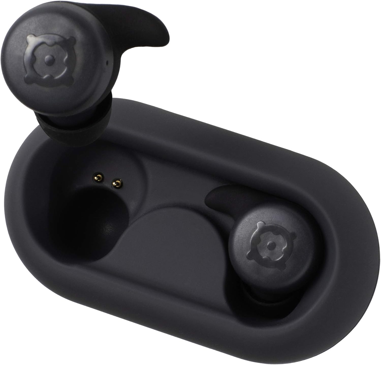 Boompods Boombuds X True Wireless Earbuds - Bluetooth Earphones, In Ear Wireless Headphones with Microphone, Ear Buds with IPX6 Waterproof Rating, 4 Hours Playtime, Graphite-0