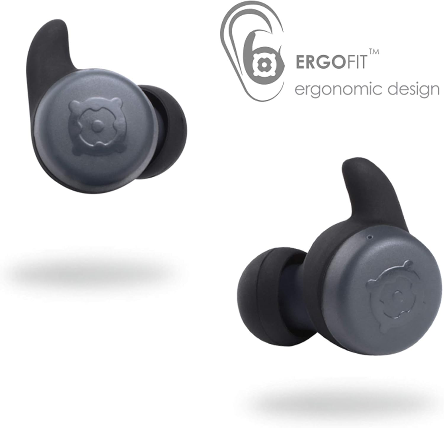 Boompods Boombuds X True Wireless Earbuds - Bluetooth Earphones, In Ear Wireless Headphones with Microphone, Ear Buds with IPX6 Waterproof Rating, 4 Hours Playtime, Graphite-3