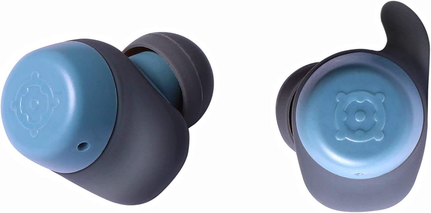 Boompods BOOMBUDS XR Bluetooth Wireless Earbuds - Sweatproof, Waterproof with IPX7 Rating - Great Sound for your Workouts, Working in the Office, Running and Other Sports - Great Sound (Ice Blue)-0