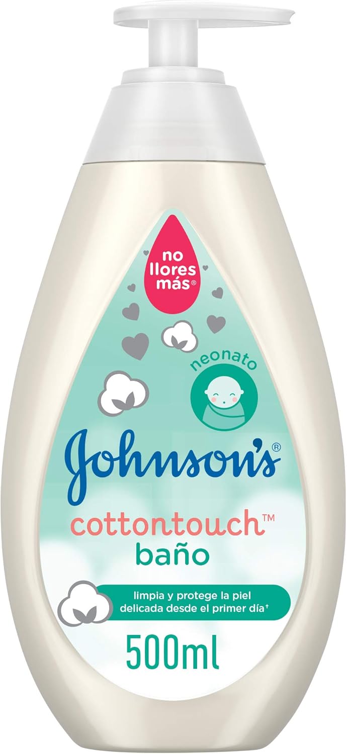 Johnson's CottonTouch Newborn Sensitive Skin Bath - 1 x 500ml-0