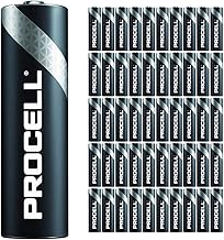 50 Pack - Duracell Procell AA Batteries | 1.5V Industrial Power Alkaline Battery | Home or Office Use | Car Air Freshener Promo Pack | Reliable Long Lasting Power