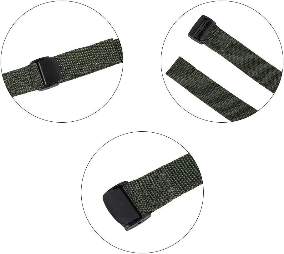 5pcs Trail Camera Straps, Camera Mount Strap Tree Mount Strap Luggage Strap, 1.45m, Dark Olive Green-1