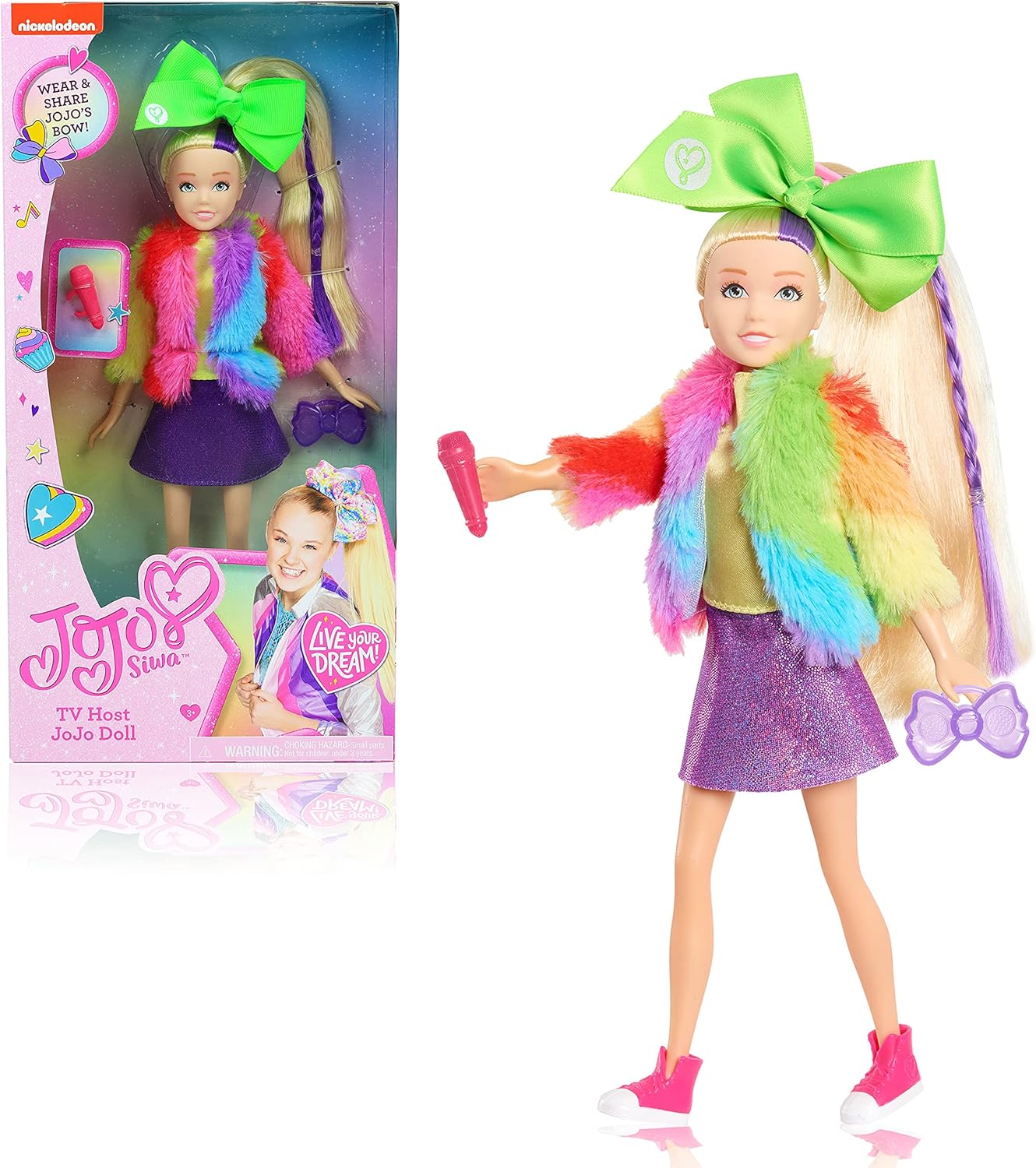 MELARQT JoJo Siwa JoJo Siwa Fashion Doll – TV Host (10-Inch Doll) Fashion Doll-0