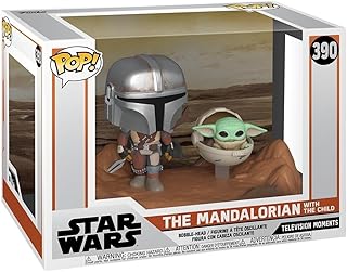 Funko Pop! Moment: Star Wars: the Mandalorian and Grogu (the Child, Baby Yoda) - (Grogu (the Child, Baby Yoda), Baby Yoda) - Collectable Vinyl Figure - Gift Idea - Official Merchandise - TV Fans