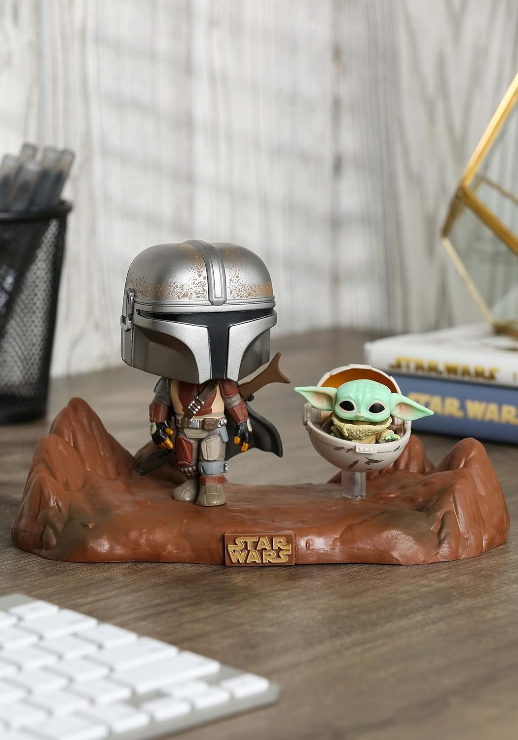 Funko Pop! Moment: Star Wars: the Mandalorian and Grogu (the Child, Baby Yoda) - (Grogu (the Child, Baby Yoda), Baby Yoda) - Collectable Vinyl Figure - Gift Idea - Official Merchandise - TV Fans-1