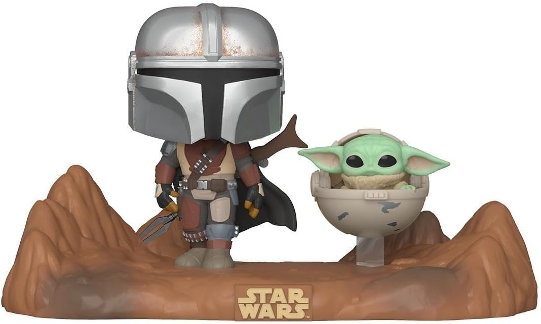 Funko Pop! Moment: Star Wars: the Mandalorian and Grogu (the Child, Baby Yoda) - (Grogu (the Child, Baby Yoda), Baby Yoda) - Collectable Vinyl Figure - Gift Idea - Official Merchandise - TV Fans-2