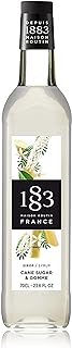 1883 Maison Routin Premium Gomme & Cane Sugar Syrup for Cocktails, Mocktails, Coffee & Iced Tea Glass 700ml