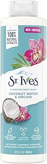 ST. Ives Hydrating Body Wash, Coconut Water and Orchid (650ml) Made with 100% Natural Extracts