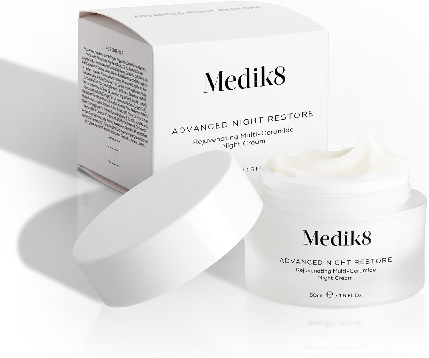 Medik8 Advanced Night Restore - Rejuvenating Multi-Ceramide Night Cream - Moisturiser - Deeply Nourish and Visibly Firm Your Complexion While You Sleep - 50ml-4