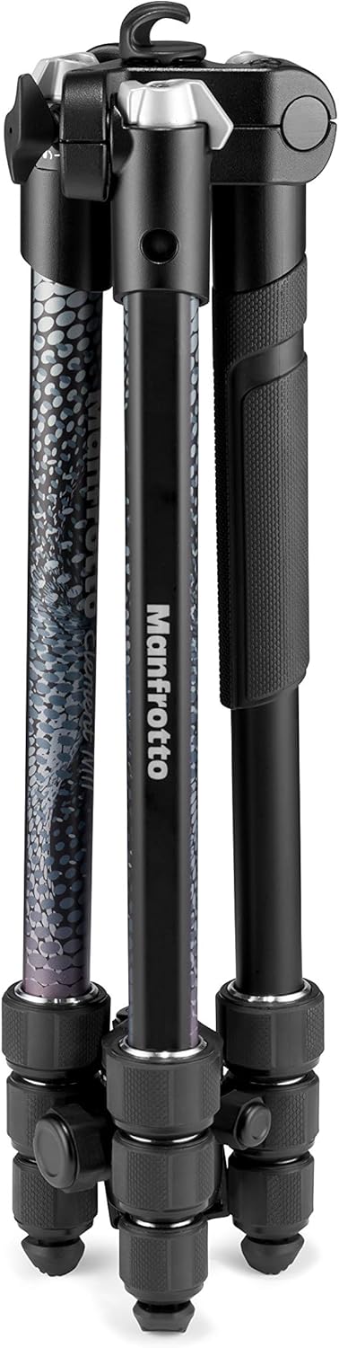 Manfrotto Element MII Camera Tripod, Travel Tripod in Aluminium with Ball Head and Carrying Bag, for Compact Cameras, CSC, DSLR, Photography Accessories for Content Creation and Vlogging-8