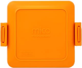 Morphy Richards Mico Microwave Toastie Sandwich Maker and Grill, Silicone Microwaveable Cookware, Non-stick Coating, Heatwave Technology, Orange, 511644