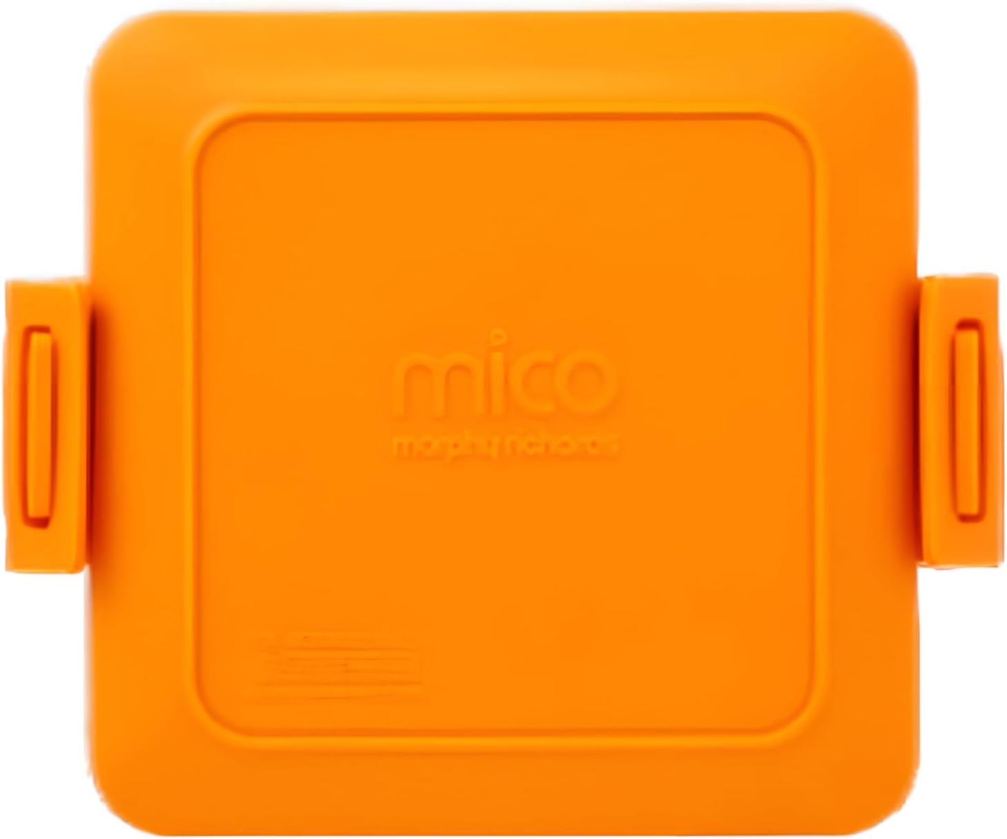 Morphy Richards Mico Microwave Toastie Sandwich Maker and Grill, Silicone Microwaveable Cookware, Non-stick Coating, Heatwave Technology, Orange, 511644-0