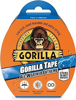 Gorilla 3044020 Tape All Weather Extreme Black 48mm x 11m