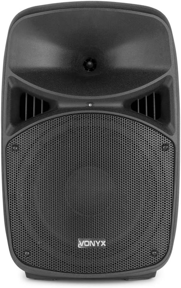 VONYX Bluetooth Active Speaker Set - House Party Speakers, Wireless Streaming, Powerful Bass, Ideal for House Parties, Events | Bluetooth Active Speaker, Bluetooth Party Speaker With Lights-6