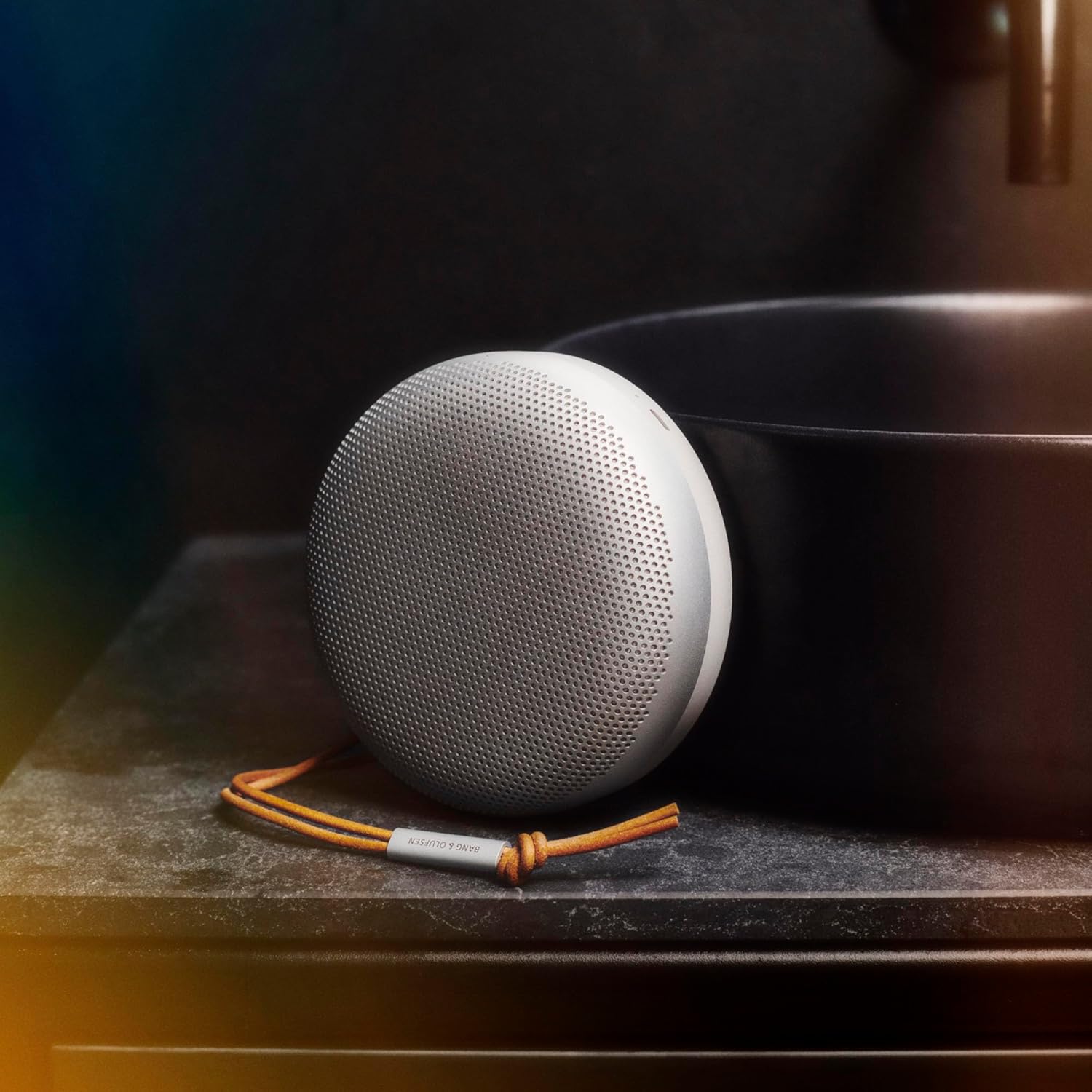 Bang & Olufsen Beosound A1 (2nd Gen) - Premium Wireless Portable IP67 Waterproof Bluetooth Speaker with 360 Degree Sound, Alexa Voice Assistant, Speakerphone, Up to 18 Hrs Playtime - Grey Mist-3