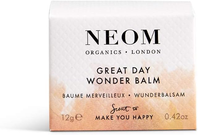 NEOM - Great Day Wonder Balm, 12g | Smoothing Moisture for Lips & Dry Skin | Wild Mint & Mandarin | Scent To Make You Happy-1