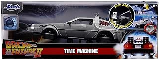 Jada 253255021 Time Machine Back to the Future 2 1:24 DLorean 2 Delorean, Multi-Coloured