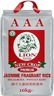 Lion Head Jasmine Fragrant Rice AAA 10kg