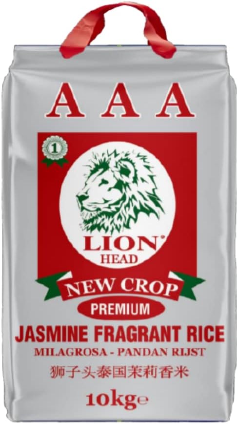 Lion Head Jasmine Fragrant Rice AAA 10kg-0