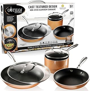 Gotham Steel 2913 Cookware, Aluminum, Copper