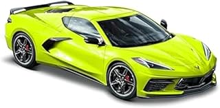 Maisto M31527 1/24 Jaune 1:24 2020 Chevrolet Corvette C8 Stingray Coupe, Yellow