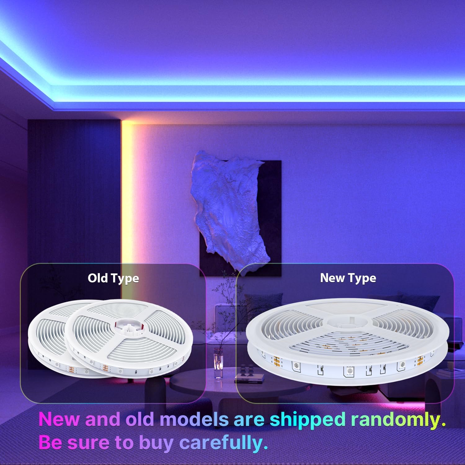 Mexllex LED Strip Lights 30m, Ultra-Long LED Lights Strip Music Sync, App Control with Remote, LED RGB Tape Lights LED Lights for Bedroom-1