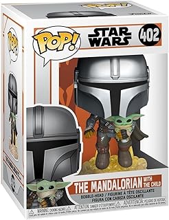 Funko POP! Star Wars: the Mandalorian - Mando Flying With Jet Pack - Collectable Vinyl Figure - Gift Idea - Official Merchandise - Toys for Kids & Adults - TV Fans - Model Figure for Collectors