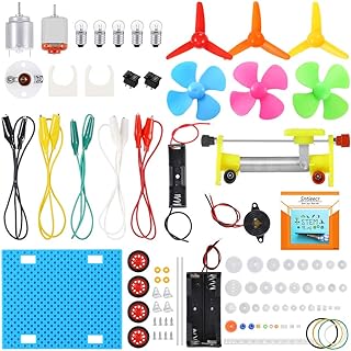 Sntieecr Electric Circuit Learning Kit, Car Model Assemble Physics Science Education Kits Set for Kids Student DIY STEM Science Lab Experiment Project